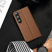 Dux Ducis Skin X2 oldalra nyíló tok Samsung Galaxy S23 Plus, barna