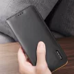 Dux Ducis Hivo tok Samsung Galaxy S23 Plus flip tok pénztárca állvány RFID blokkoló, fekete