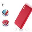 Dux Ducis Hivo Samsung Galaxy S23 Plus eredeti bőr oldalra nyíló tok RFID blokkoló, piros