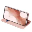Dux Ducis Skin Pro oldalra nyíló tok Samsung Galaxy S23 Plus, rózsaszín