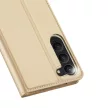 Dux Ducis Skin Pro case Samsung Galaxy S23 Plus cover flap card wallet stand tok, arany