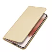 Dux Ducis Skin Pro case Samsung Galaxy S23 Plus cover flap card wallet stand tok, arany