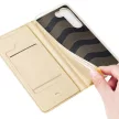 Dux Ducis Skin Pro case Samsung Galaxy S23 Plus cover flap card wallet stand tok, arany
