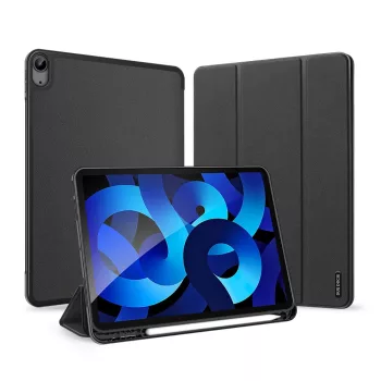  Dux Ducis Domo flip és smart sleep tok iPad Air 4/5 10.9'', fekete