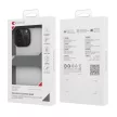Comma case Hard Jacket hátlap, antibakteriális tok iPhone 15 Pro Max, átlátszó