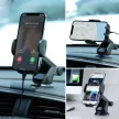 Joyroom autós telefontartó teleszkópos kihúzható karral műszerfalra és szélvédőre fekete (JR-ZS259)