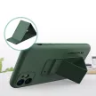 Wozinsky Kickstand Case iPhone 12 Pro Max szilikon hátlap, tok, világoskék