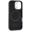 Audi RSQ tok, carbon fekete Sport Red Circle MagSafe Case iPhone 17 tok, fekete