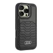 Audi Synthetic Leather MagSafe iPhone 16 Pro 6.3" tok, fekete AU-TPUPCMIP16P-GT/D3-BK