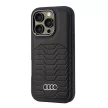 Audi Synthetic Leather MagSafe iPhone 16 Pro 6.3" tok, fekete AU-TPUPCMIP16P-GT/D3-BK
