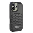 Audi Synthetic Leather MagSafe iPhone 16 Plus 6.7" tok, fekete AU-TPUPCMIP16M-GT/D3-BK