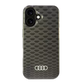   Audi IML Stitching Pattern MagSafe iPhone 16 6.1" tok, fekete AU-IMLMIP16-Q5/D3-BK