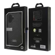 Audi IML Stitching Pattern MagSafe iPhone 16 6.1" tok, fekete AU-IMLMIP16-Q5/D3-BK