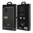 Audi IML Stitching Pattern MagSafe iPhone 16 Plus 6.7" tok, fekete AU-IMLMIP16M-Q5/D3-BK