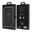 Audi Synthetic Leather iPhone 16 Plus 6.7" tok, fekete AU-TPUPCIP16M-GT/D2-BK