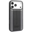 Audi A6 Synthetic Leather MagSafe Case iPhone 17 Pro Max tok, fekete