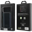 Audi A6 Synthetic Leather MagSafe Case iPhone 17 Pro Max tok, fekete