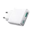 Joyroom JR-TCF14 20W USB-A USB-C hálózati töltő, fehér