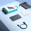 Joyroom Powerbank JR-PBM08 Pro 10000mAh Magsafe vezeték nélküli töltés funkció, szürke