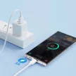 Joyroom Long-Lasting Series A9 USB-A/USB-C 3A kábel 1m, fehér