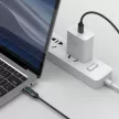 Joyroom Prism sorozat A16 USB-C/USB-C 100W 1.2m kábel LED kijelzővel, fekete