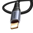 Joyroom Audio Transfer Series SY-A06 mini jack 3.5 mm / Lightning kábel 1.2 m, fekete