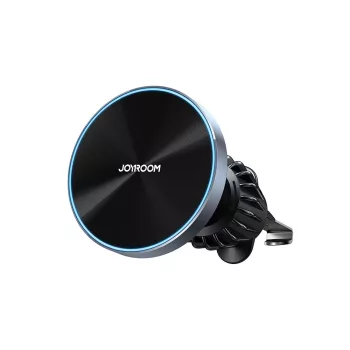   Joyroom magnetic car holder 15W wireless charger air vent tok, fekete (JR-ZS240 Pro)
