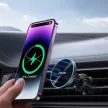 Joyroom magnetic car holder 15W wireless charger air vent tok, fekete (JR-ZS240 Pro)