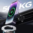 Joyroom magnetic car holder 15W wireless charger air vent tok, fekete (JR-ZS240 Pro)
