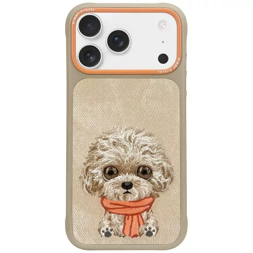 Nimmy Big Eyed Pet 2.0 Dog iPhone 17 tok, bézs