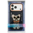 Nimmy Glasses Cool Dog iPhone 17 Pro tok, fekete