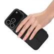 Dux Ducis Skin Pro Case iPhone 17 Pro Max Flip and Card Slot tok, fekete