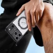 Dux Ducis Aimo Mag Case Magnetic Ring and Stand iPhone 17 Pro Max tok, fekete