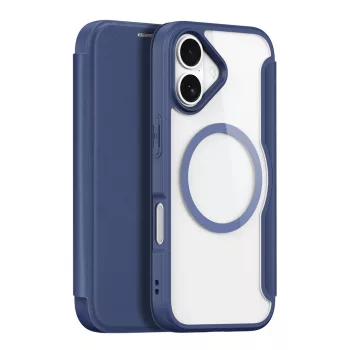   Dux Ducis Skin X Pro iPhone 17 Air Case MagSafe and Wallet tok, kék