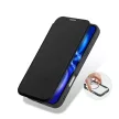 Dux Ducis Skin X Pro Case iPhone 17 Pro Wallet, MagSafe Compatible tok, fekete