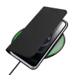 DUX DUCIS wallet case SKIN PRO IPHONE 16e tok, fekete