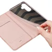 DUX DUCIS wallet case SKIN PRO SAMSUNG GALAXY S25 tok, rozéarany