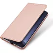 DUX DUCIS wallet case SKIN PRO SAMSUNG GALAXY S25 tok, rozéarany