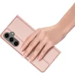 DUX DUCIS wallet case SKIN PRO SAMSUNG GALAXY S25 Plus tok, rozéarany
