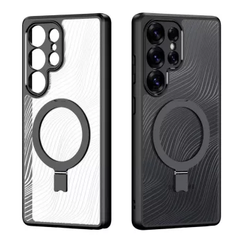   DUX DUCIS case AIMO MAG MagSafe Samsung Galaxy S25 Ultra tok, fekete