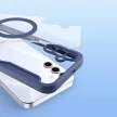 Dux Ducis Skin X Pro case Samsung Galaxy S25 with MagSafe and wallet tok, kék