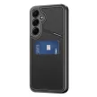 Dux Ducis Rafi II Case Samsung Galaxy S25 with Stand and Wallet tok, fekete