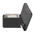 Dux Ducis Rafi II Case Samsung Galaxy S25 with Stand and Wallet tok, fekete
