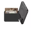 Dux Ducis Rafi II Case Samsung Galaxy S25 Plus with Stand and Wallet tok, fekete