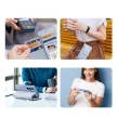 Dux Ducis Lawa Leather Case Samsung Galaxy S25 Plus with Detachable Magnetic Wallet tok, kék