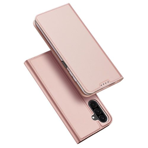 DUX DUCIS wallet case SKIN PRO SAMSUNG GALAXY A26 5G tok, rozéarany