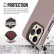 Vmax Triangle Case hátlap, tok iPhone 13 Pro Max 6,7", rozéarany