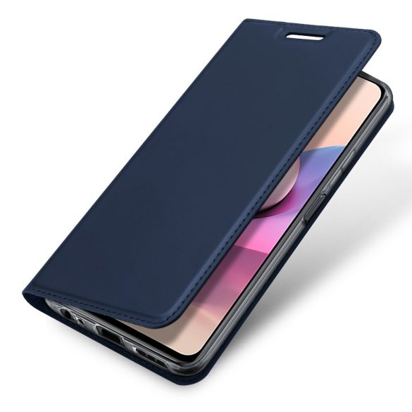 Dux Ducis Skin Pro Xiaomi Redmi Note 10/Note 10S oldalra nyíló tok, fekete