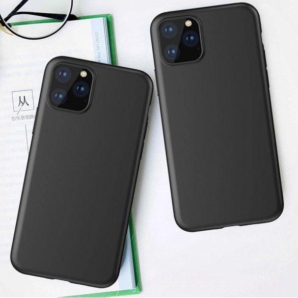 Soft Case Samsung Galaxy A72 4G szilikon hátlap, tok, fekete