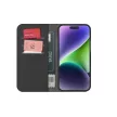 Puro Wallet Detachable MagSafe 2in1 PU Leather Case with Flap and Wallet iPhone 15 Pro Max tok, fekete